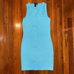 Blue Sleeveless Dress